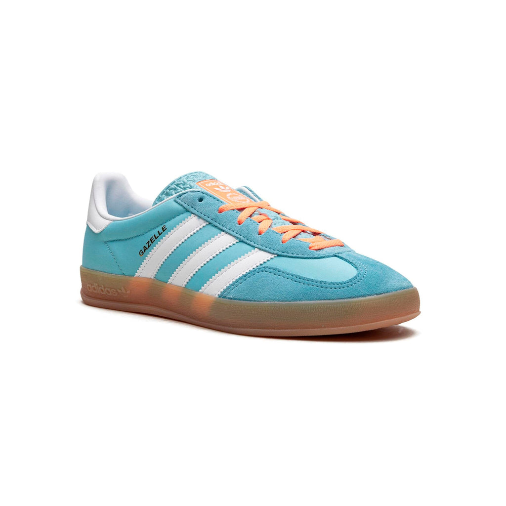 Sneaker Adidas Gazelle Indoor Hellblau Preloved mit Sohle in Gummi