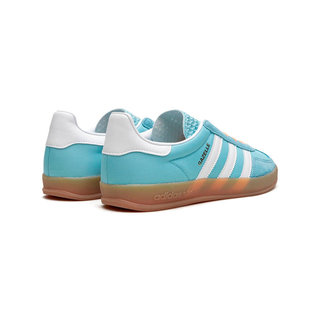 Sneaker Adidas Gazelle Indoor Hellblau Preloved mit Sohle in Gummi