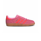 Sneaker Adidas Gazelle Indoor Rosa Beam und Rot Solar in Suede
