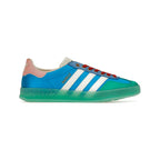Sneaker Adidas Gazelle x Gucci Multicolor Blau Grün mit Sohle Trasparente