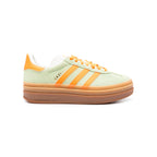 Adidas Gazelle Bold Schuhe Grün Hell und Orange Damen Retro