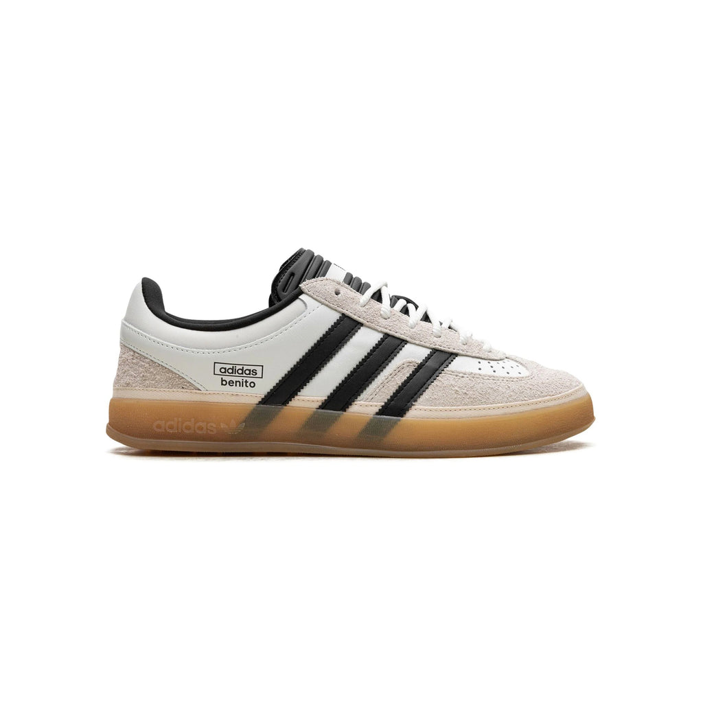 Sneaker Adidas Gazelle Indoor x Bad Bunny Benito Weiß Schwarz Suede