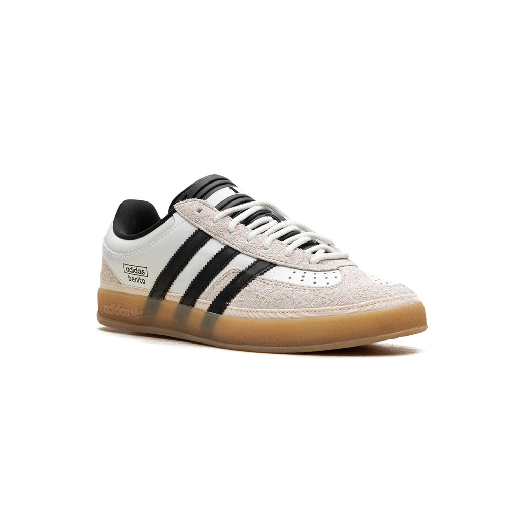 Sneaker Adidas Gazelle Indoor x Bad Bunny Benito Weiß Schwarz Suede