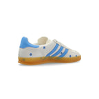 Sneaker Adidas Gazelle Indoor Fiori Blau und Weiß in Suede