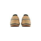 Sneaker Adidas Gazelle x Clot Leinen Beige mit Details Hellblau