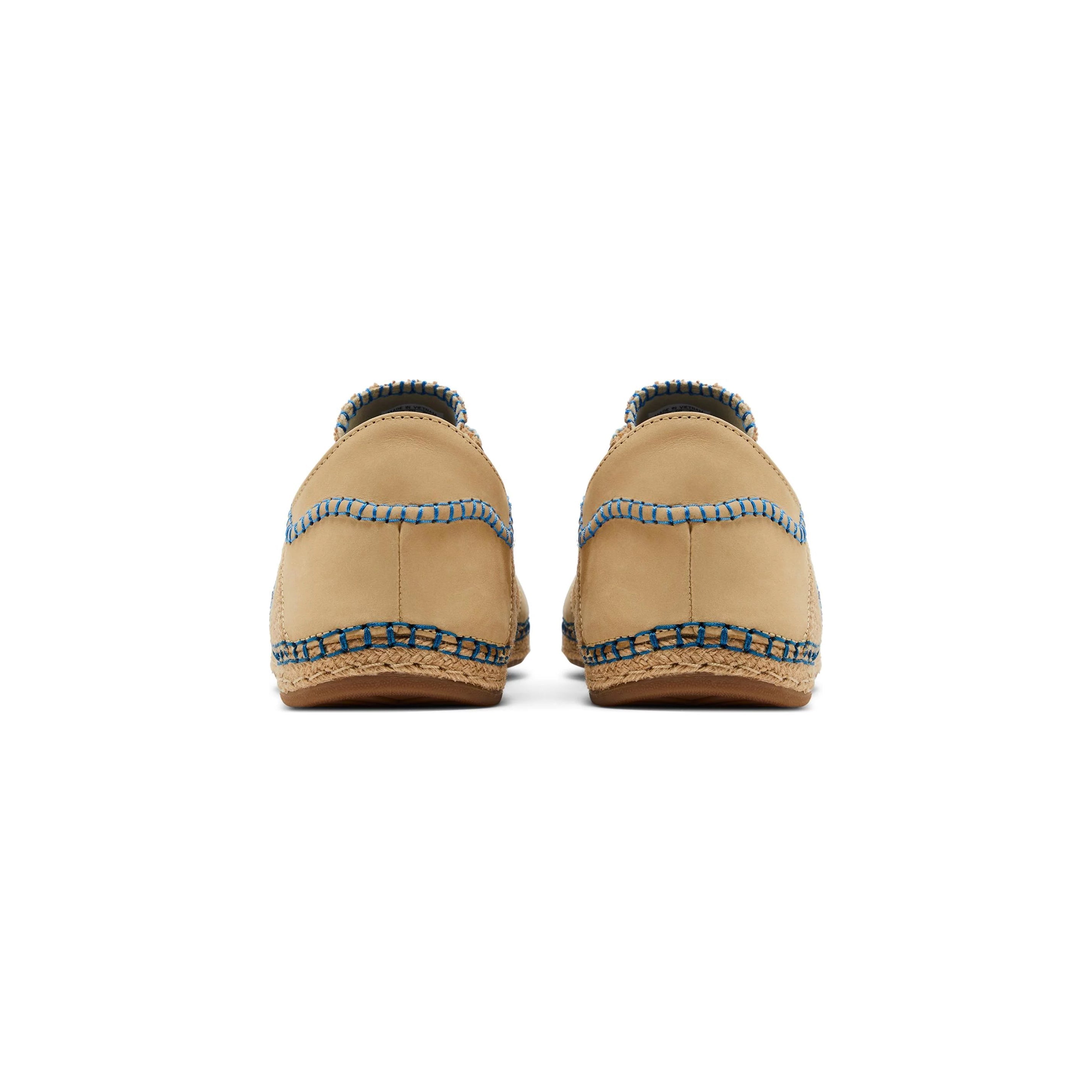 Sneaker Adidas Gazelle x Clot Leinen Beige mit Details Hellblau