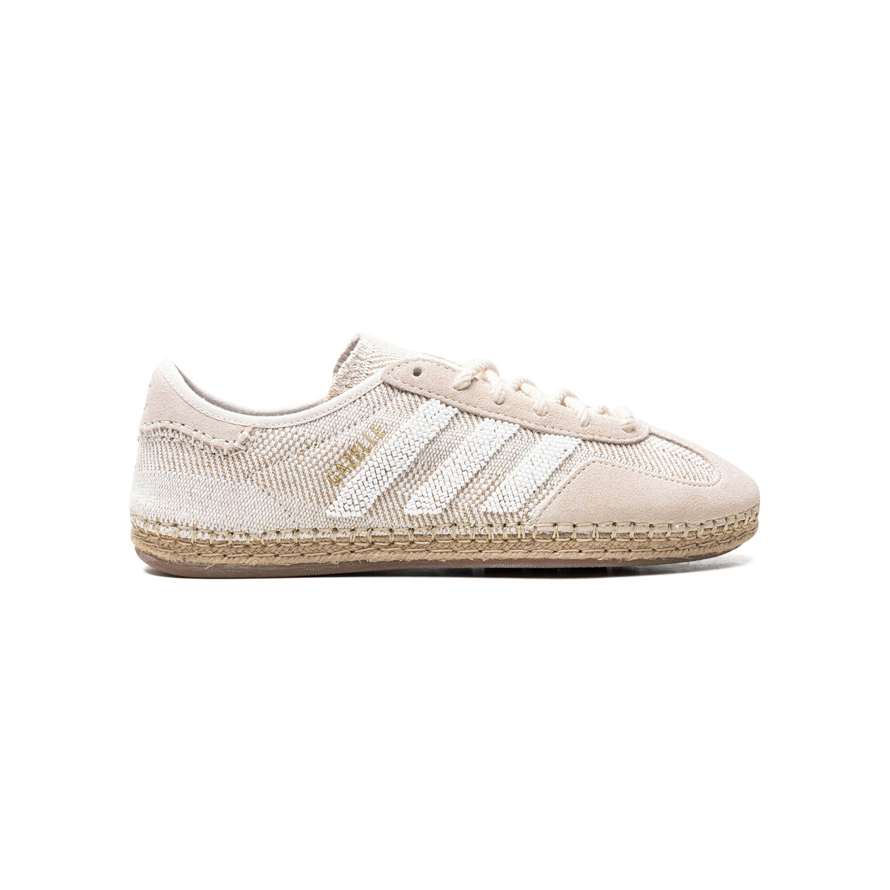 Sneaker Adidas Gazelle x Clot Weiß Crème in Stoff und Suede
