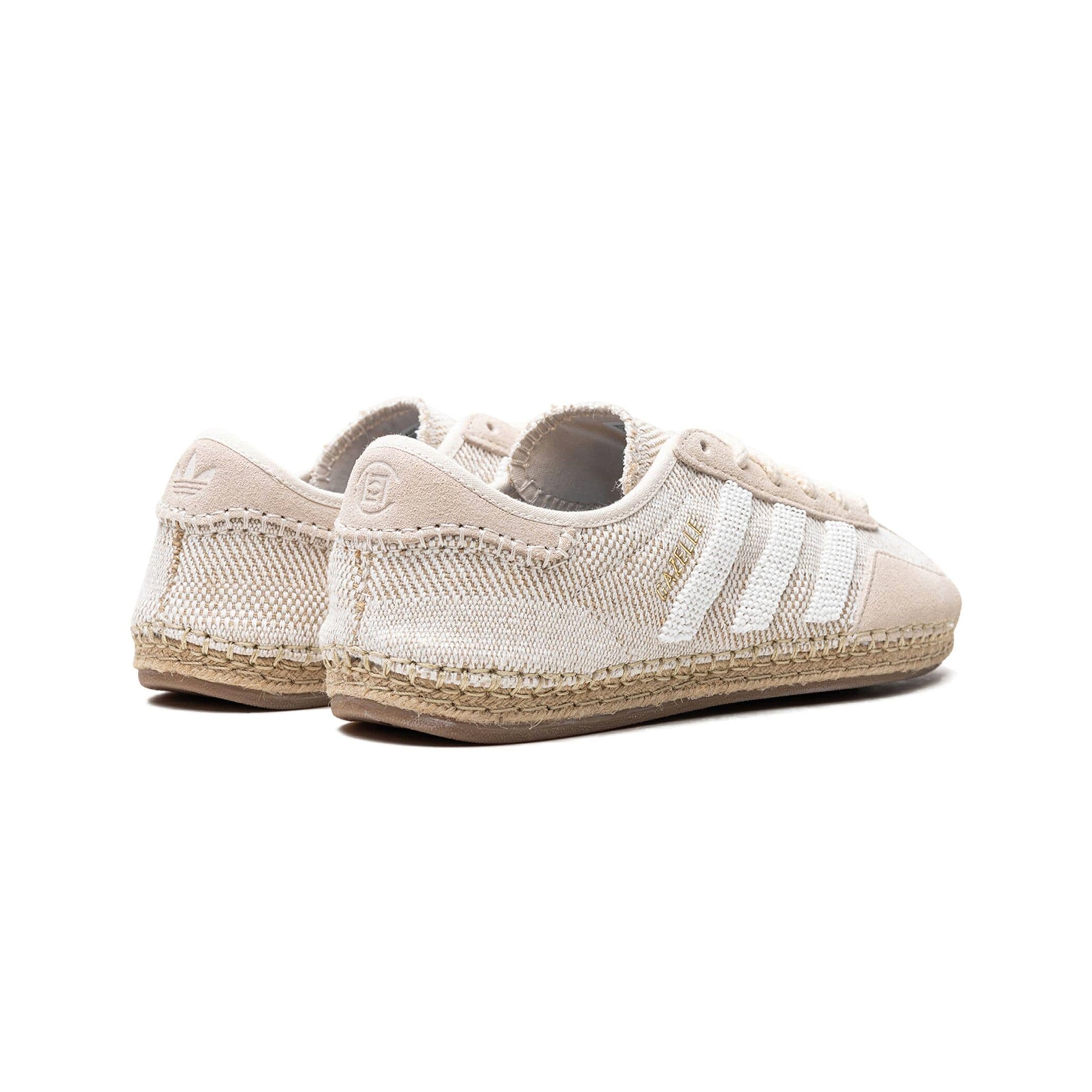Sneaker Adidas Gazelle x Clot Weiß Crème in Stoff und Suede