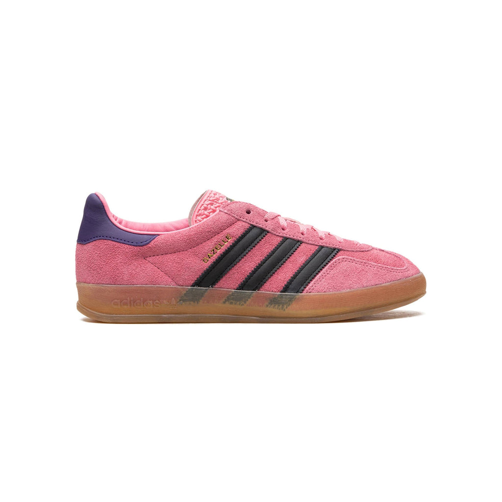 Sneaker Adidas Gazelle Indoor Rosa Bliss und Violett mit Sohle in Gummi