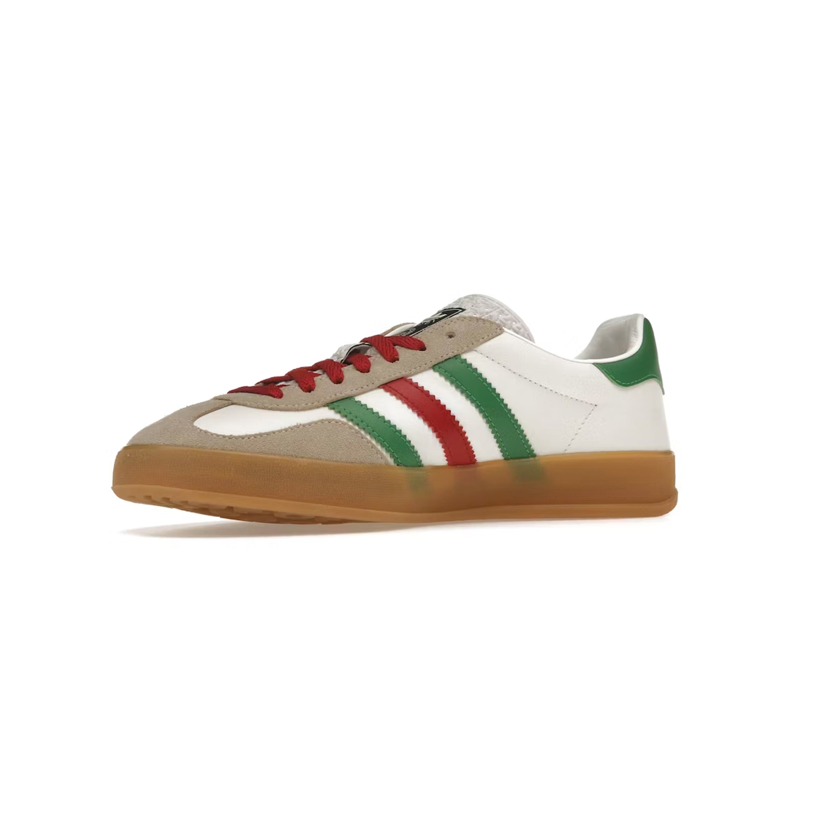 Adidas Gazelle x Gucci Weiß Grün Rot Schuhe Ikonisch