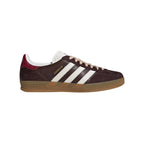 Sneaker Adidas Gazelle Indoor Braun Bronzo und Weiß mit Sohle in Gummi