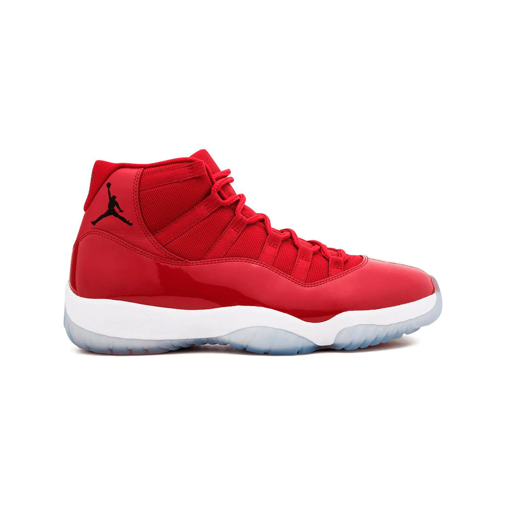 Nike Air Jordan 11 Retro Rot High Cut Weiß/Ghiaccio