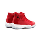 Nike Air Jordan 11 Retro Rot High Cut Weiß/Ghiaccio