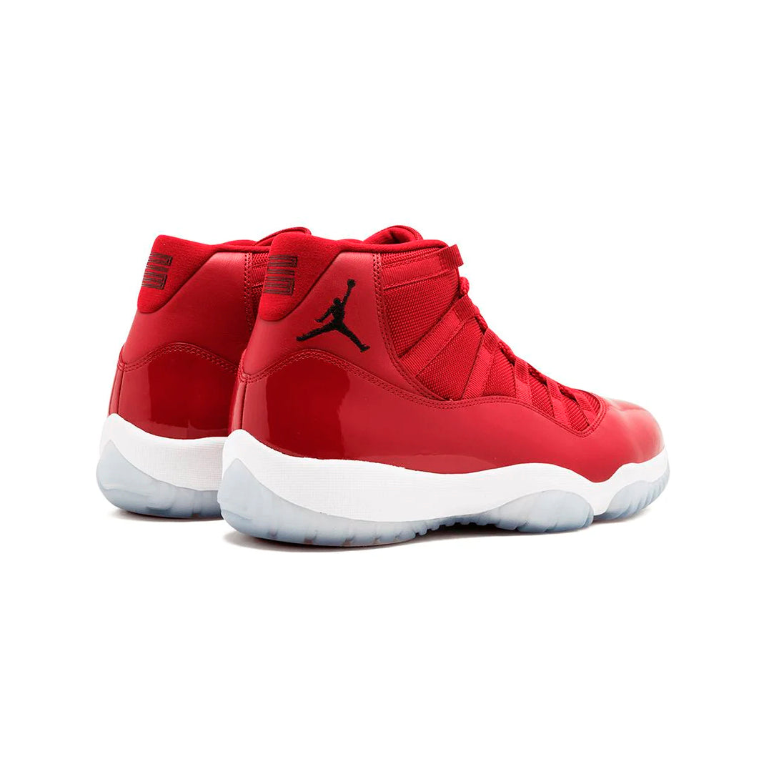 Nike Air Jordan 11 Retro Rot High Cut Weiß/Ghiaccio