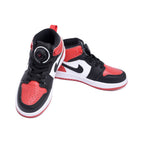 Nike Air Jordan 1 High Kinder Rot und Schwarz Bred Toe Sneaker