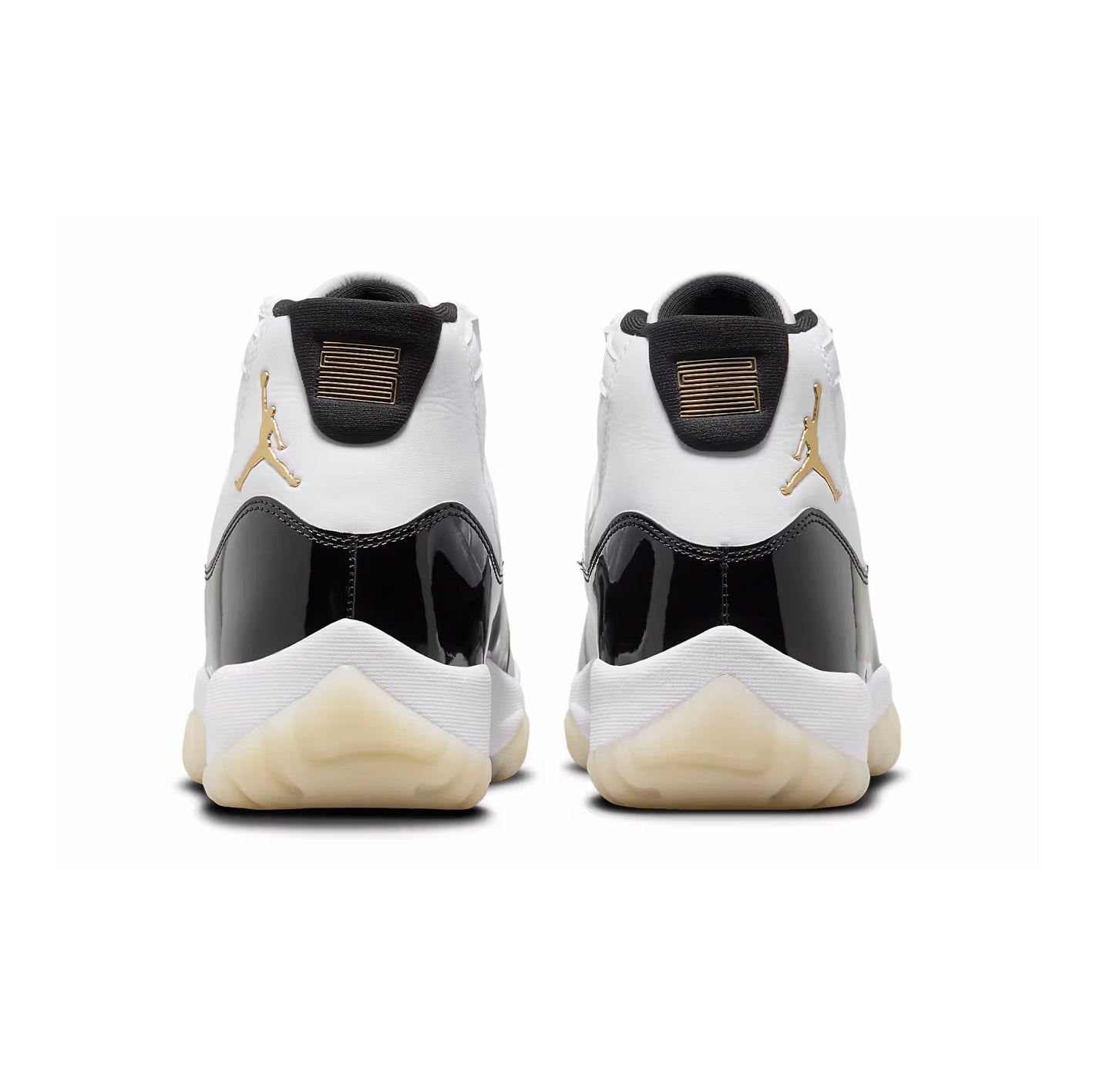 Nike Air Jordan 11 Hoch Gratitude Weiß/Schwarz Gold