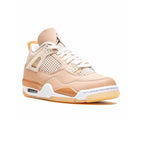 Nike Air Jordan 4 Retro Shimmer Rosa Crème Damen