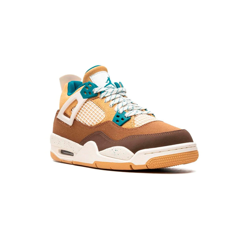 Nike Air Jordan 4 Retro Cacao Wow Braun Crème Hellblau Herren