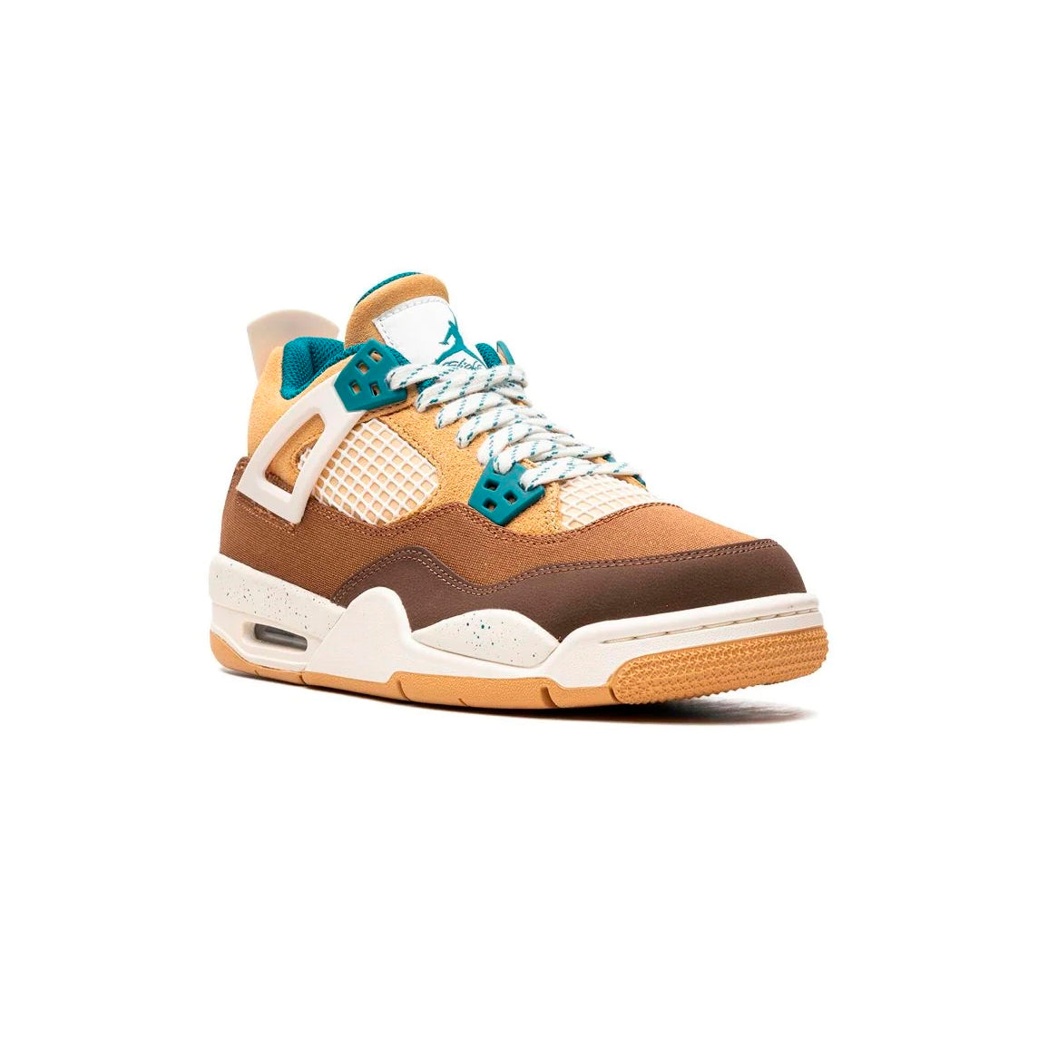 Nike Air Jordan 4 Retro Cacao Wow Braun Crème Hellblau Herren
