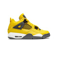 Nike Air Jordan 4 Retro Lightning Gelb Grau Weiß Herren