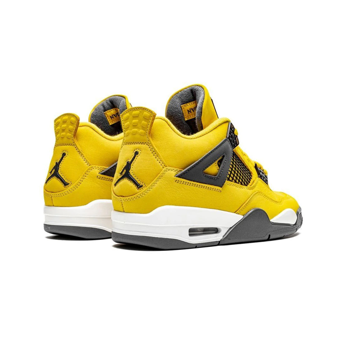 Nike Air Jordan 4 Retro Lightning Gelb Grau Weiß Herren