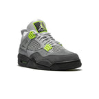 Nike Air Jordan 4 Retro SE Grau Neon Grün Herren