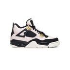 Nike Air Jordan 4 Retro Splatter Rosa Schwarz Gold Damen