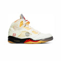 Nike Air Jordan 5 Retro Off-Weiß Sail Weiß Rot Gelb Herren