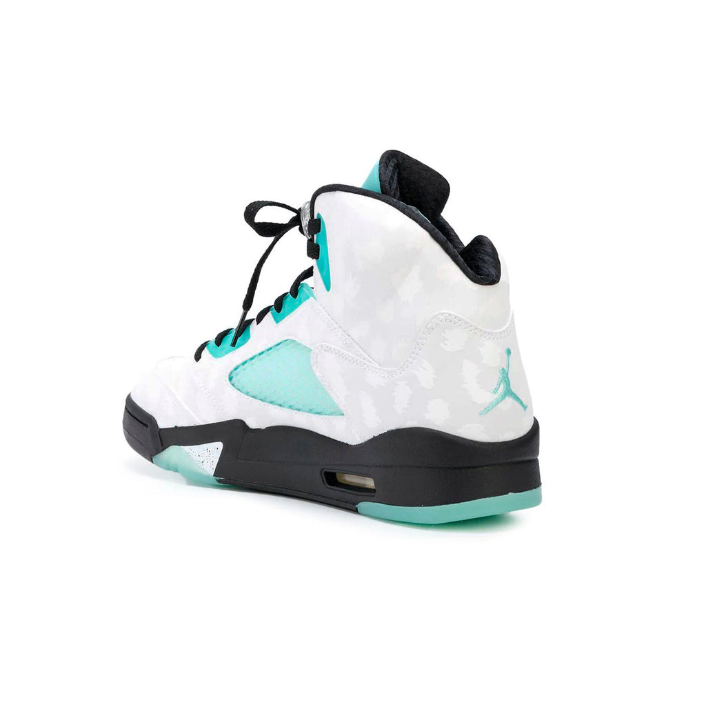 Nike Air Jordan 5 Retro Island Grün Weiß Grün Schwarz Herren