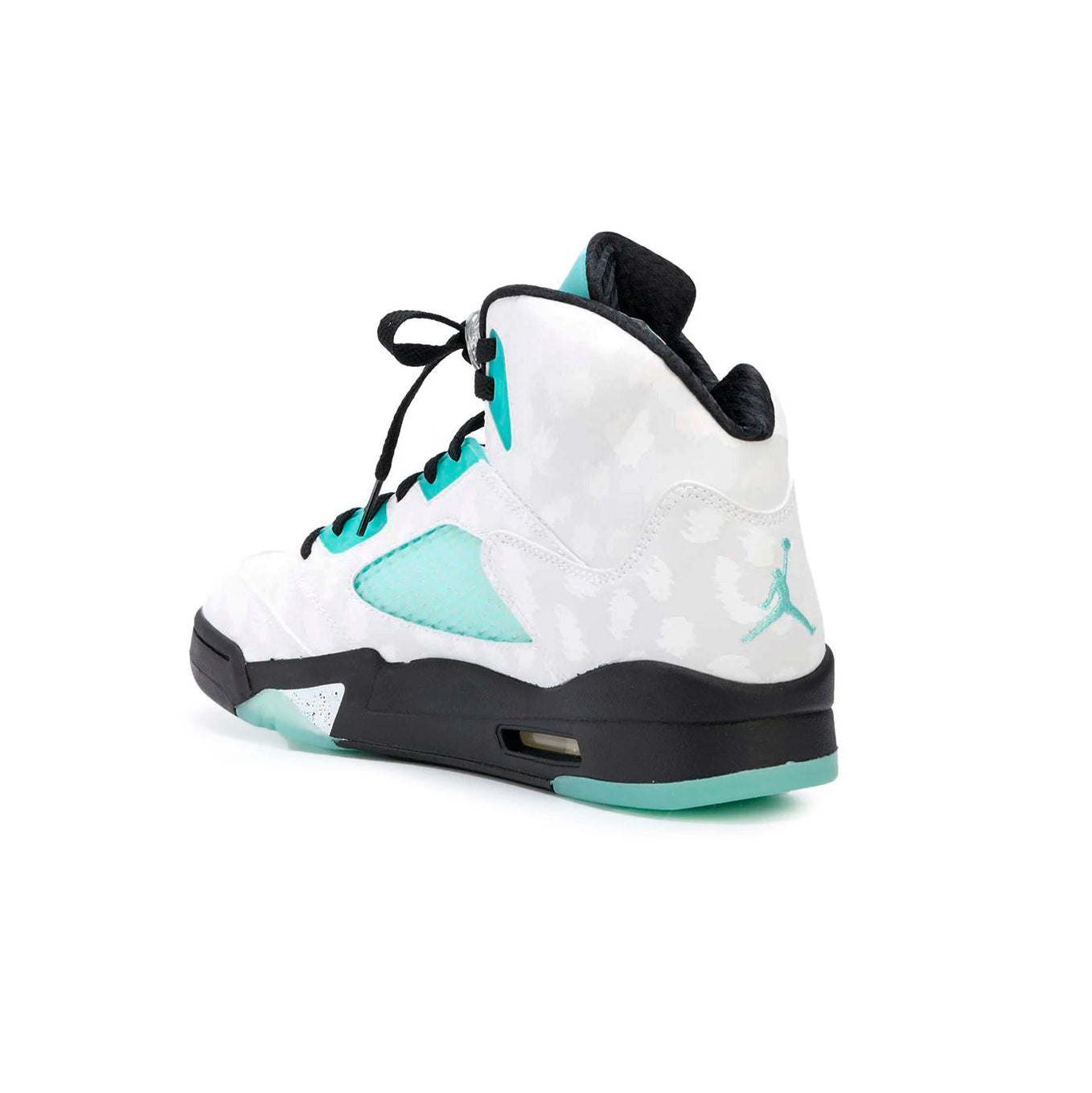 Nike Air Jordan 5 Retro Island Grün Weiß Grün Schwarz Herren