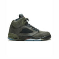 Nike Air Jordan 5 Retro Fear Pack Grün Oliva Schwarz Herren