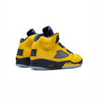 Nike Air Jordan 5 Retro SE Gelb Blau Michigan Herren