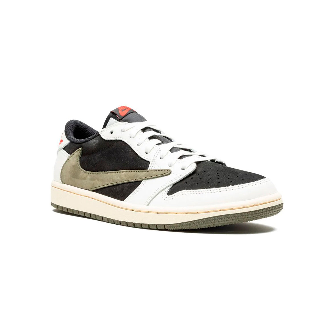 Nike Air Jordan 1 Low OG Travis Scott Reverse Oliv Schwarz Weiß Herren