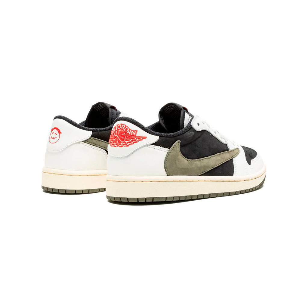 Nike Air Jordan 1 Low OG Travis Scott Reverse Oliv Schwarz Weiß Herren