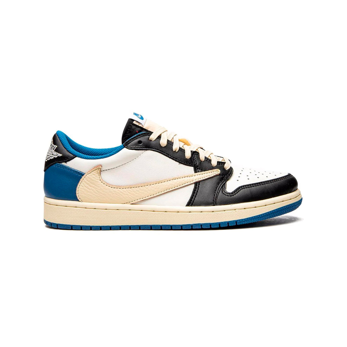 Nike Air Jordan 1 Low OG Travis Scott Fragment Blau Schwarz Weiß Herren