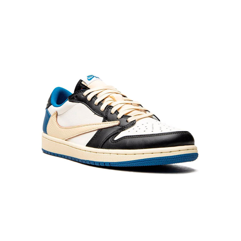 Nike Air Jordan 1 Low OG Travis Scott Fragment Blau Schwarz Weiß Herren
