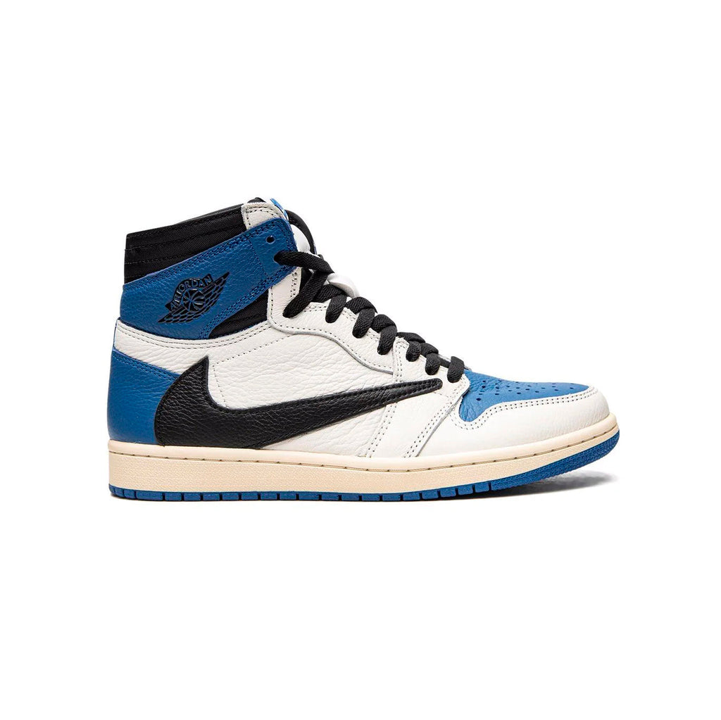 Nike Air Jordan 1 High OG Travis Scott Fragment Blau Schwarz Weiß Herren