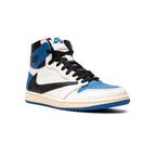 Nike Air Jordan 1 High OG Travis Scott Fragment Blau Schwarz Weiß Herren