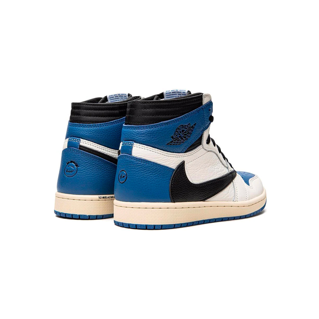 Nike Air Jordan 1 High OG Travis Scott Fragment Blau Schwarz Weiß Herren