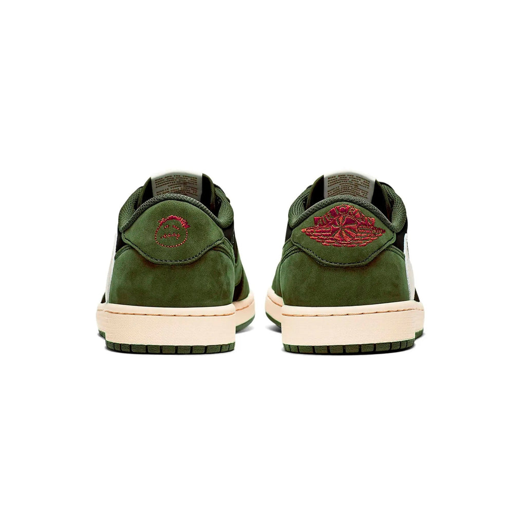 Nike Air Jordan 1 Low Travis Scott Grün Oliva Dunkel Herren
