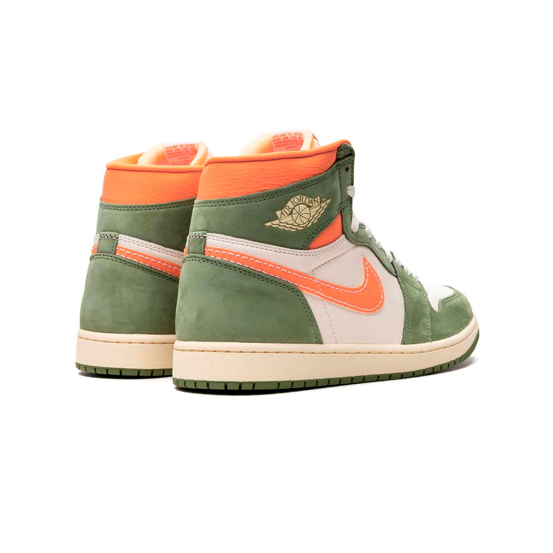 Nike Air Jordan 1 High Craft Grün Celadon und Orange