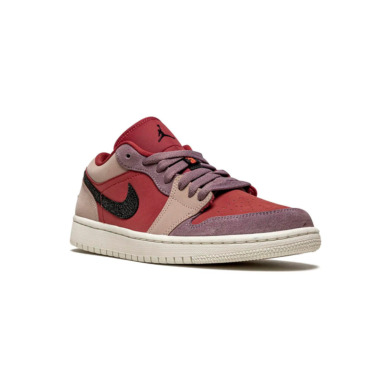 Nike Air Jordan 1 Low Rosa Canyon Rust Leder Scamosciata