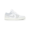 Nike Air Jordan 1 Low Grau Fumo Print Elephant Weiß