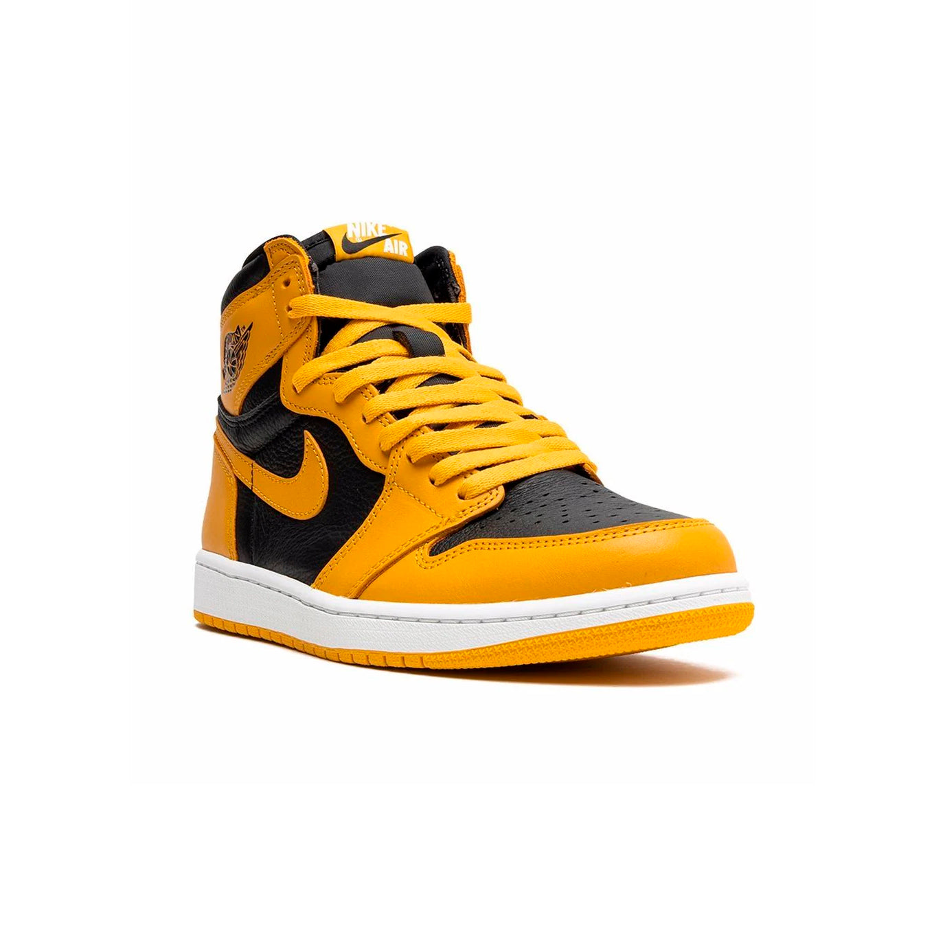 Nike Air Jordan 1 Retro High OG Gelb Schwarz Herren Damen