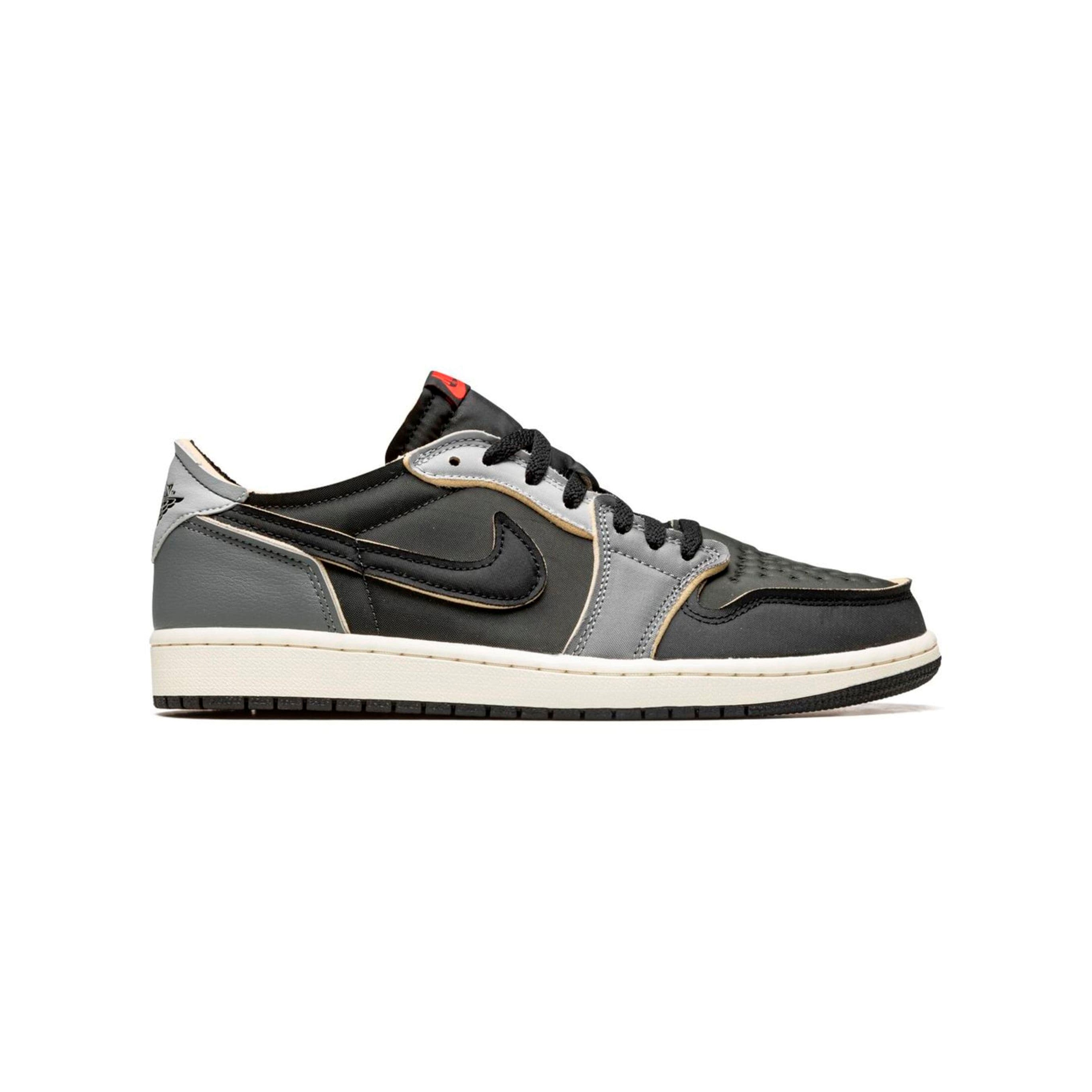 Air Jordan Low EX Schwarz und Smoke Grau Herren