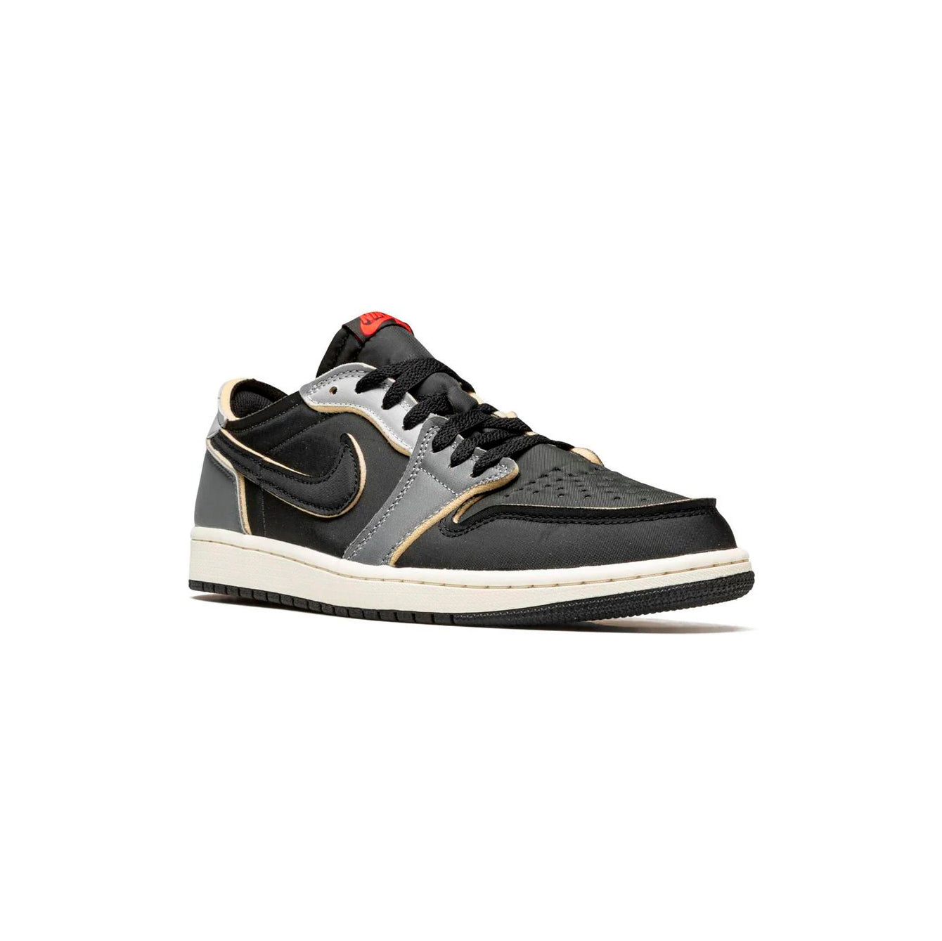 Air Jordan Low EX Schwarz und Smoke Grau Herren