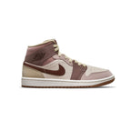 Nike Air Jordan 1 Mid Braun Rosa Smoky Mauve Retro