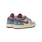 Nike Air Jordan 1 Low Denim Phantom Weiß Braun Blau Herren