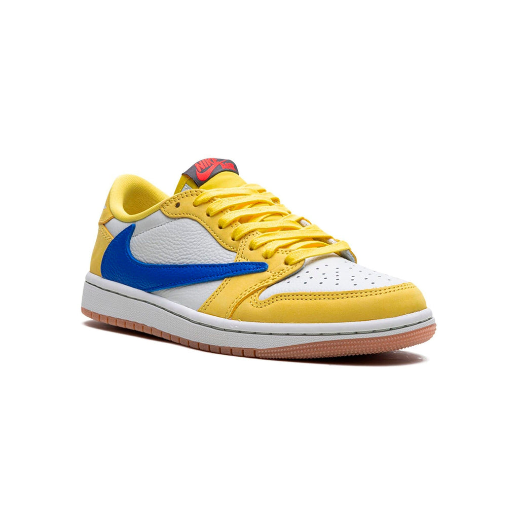 Nike Air Jordan 1 Low Gelb Canary Travis Scott Leder Premium