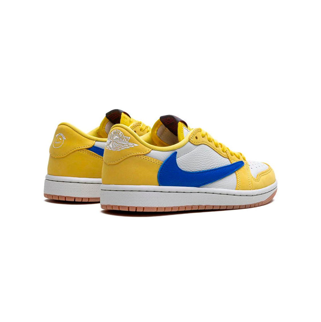 Nike Air Jordan 1 Low Gelb Canary Travis Scott Leder Premium